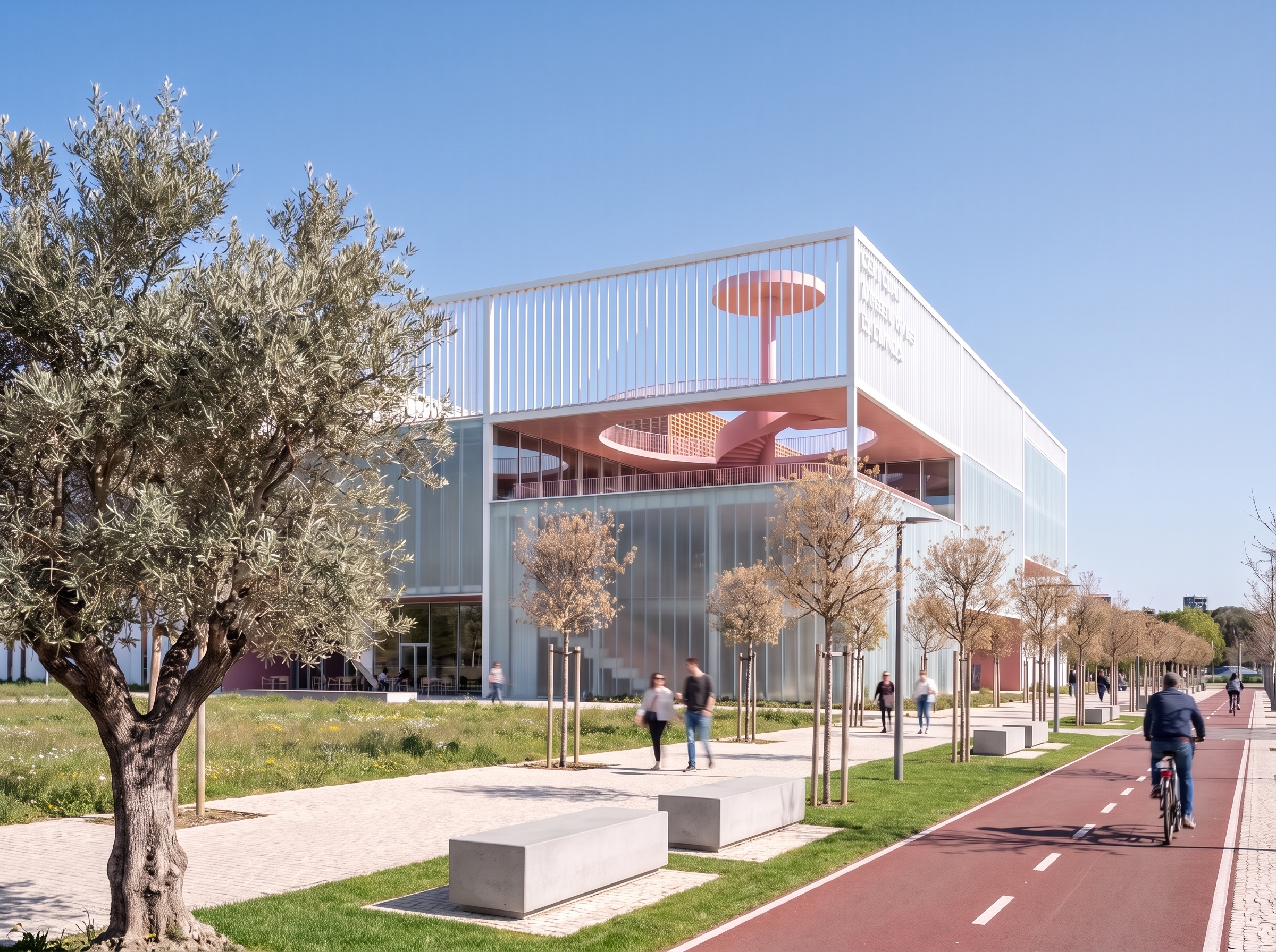 Central University Library in Podgorica